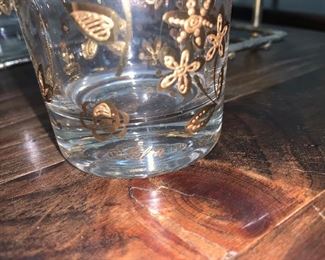 PLL #206 MCM COCKTAIL SET - SIGNED " CULVER" @ $35 