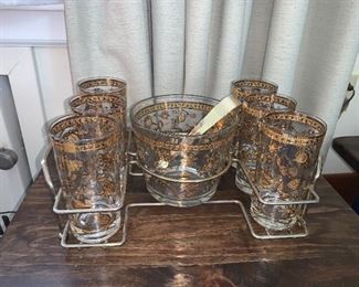 PLL #206 MCM COCKTAIL SET - SIGNED " CULVER" @ $35 