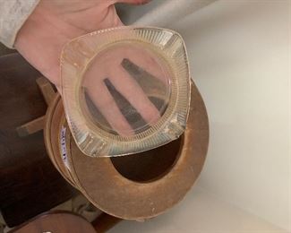 PLL #208 ASHTRAY STAND - Made to look like butter churn" @ $30 
