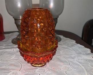 PLL #220 Fenton Two  Part Candle Holder @ $10 