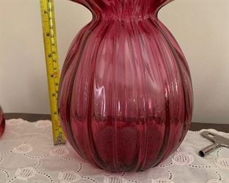 PLL #224 RUBY VASE @ $10