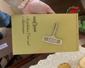 PLL #229 WALL CLOCK - WORKS! MARKED - TREND CLOCKS BY SLIGH ZEELAND MICHIGAN USA - MADE IN GERMAN  @ $65