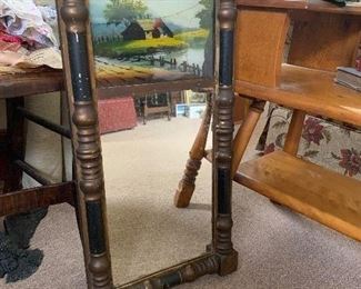 PLL #230 HALL MIRROR WITH PAINTING - @ $75 