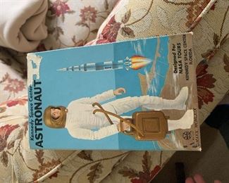 PLL #264 Vintage 1969 Marx Kennedy Space Center Astronaut in Box @ $30