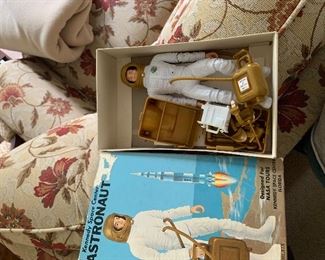 PLL #264 Vintage 1969 Marx Kennedy Space Center Astronaut in Box @ $30