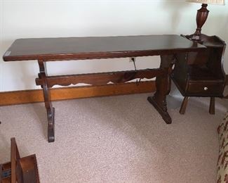 PLL #286 Trestle Console Table @ $125 