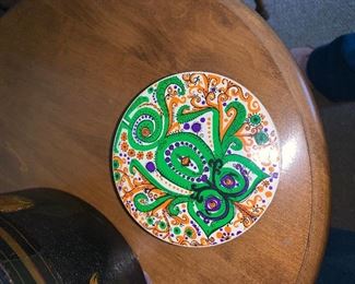 PLL #310 Vintage Sandy Miller 7” Circular Felicity Frog Thingies Jigsaw Puzzle Springbok @ $25