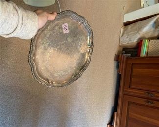 PLL #329 Silver Plated Tray @ $10 