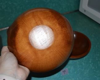 PLL #344 Teak Salad Bowls @ $20  