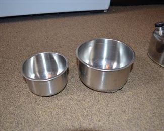 PLL #378 Small Metal Bowls  @ $1ea