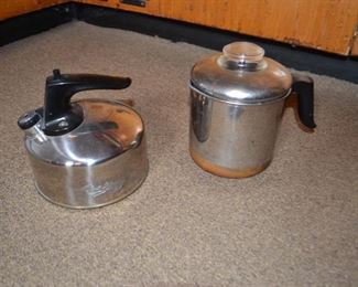 PLL #379  Small Teapot @ $5 ea  / Percolator - SOLD