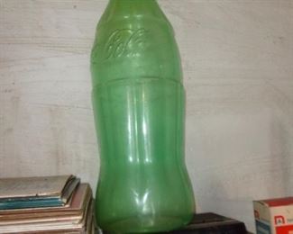 PLL #457  Plastic Coca Cola Bottle Bank 