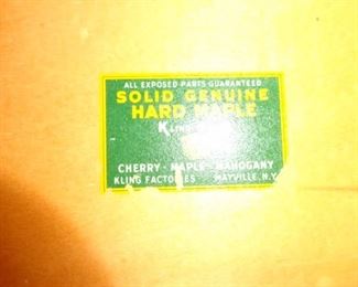 PLL #564  Part of Bed Set ; Ladies Dresser with attached mirror, Bed, two nightstands & tall dresser (Kling) @ $500 for ALL