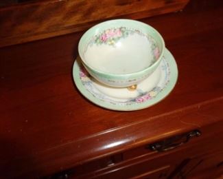 PLL #602 Nippon Footed Bowl and Saucer @ $10