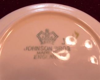 PLL #622 Johnson Bros Plate  @ $40 for 6 