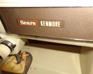 PLL #672 Sears Kenmore Vintage Sewing Machine with Stand $45