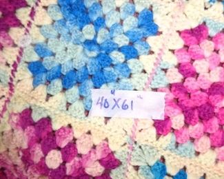 PLL #674 Crochet Blanket/Throw $10