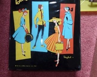 PLL #720 Barbies, Clothing & Case Lot $60