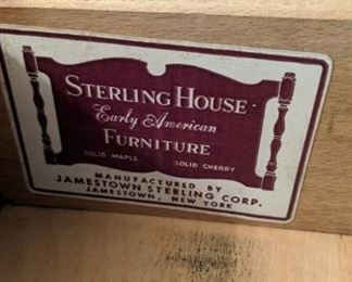 PLL #95 - Sterling House Dining Room Furniture