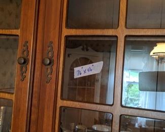 PLL #95 - Sterling House Dining Room China Cabinet  @ $175 