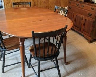 PLL #93 Sterling House Dining Room Table & Chairs  @ $395 
