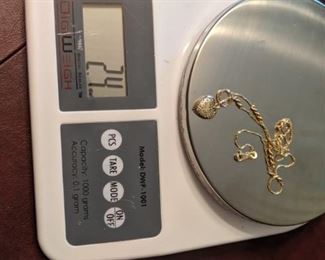 PLL #9 14k Gold Necklace