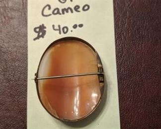 PLL #67 Gold Filled Cameo Brooch $40