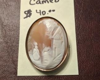 PLL #66 Gold Filled Cameo Brooch $40