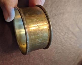 PLL #75 Sterling Silver Napkin Ring 