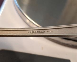 PLL #85 Silver Serving Spoon 