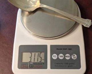 PLL #85 Silver Serving Spoon 