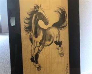 Asian Horse Painting