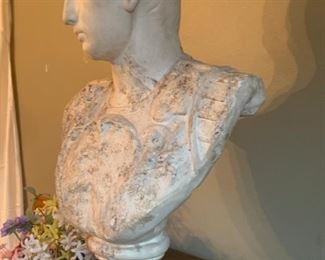 Heavy roman bust statue figure
$100