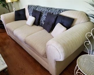 Cream sofa $150