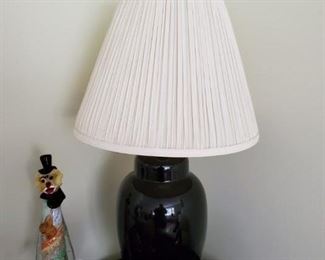 Black lamp $40