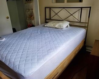 Queen bed $100