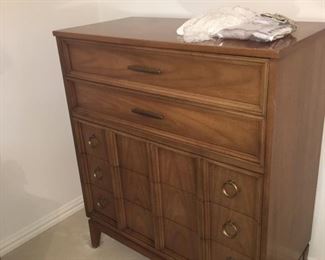 Mid century tall chest by Dixie