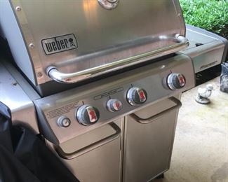 Newer gas grill, uses natural gas