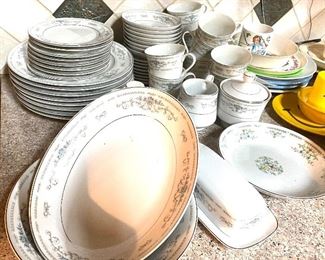 We have several China dish sets at the sale