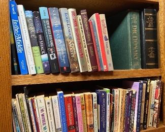 Lots of vintage and current books including biographies