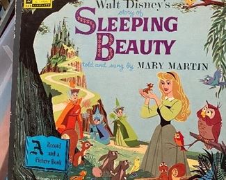 Vintage albums including Walt Disney