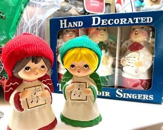 Vintage new in box Christmas Carolers