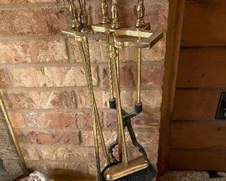 Fireplace set