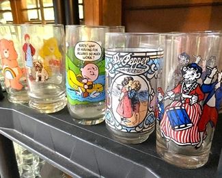 Collectible character glasses