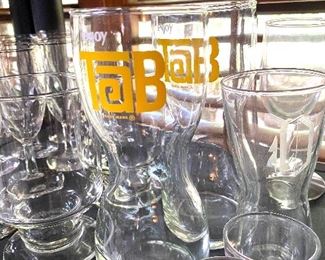 Tab collectible glasses