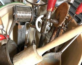 Vintage kitchen tools