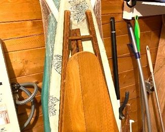 Ironing boards from every decade