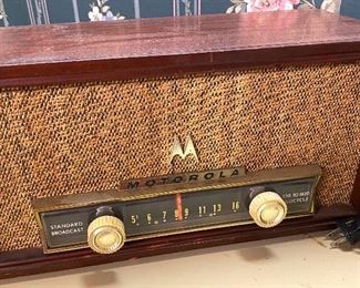 Vintage Motorola radio
