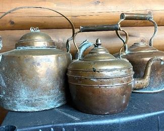 Copper kettles
