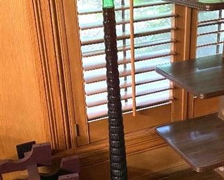 Huge tall wine vessel